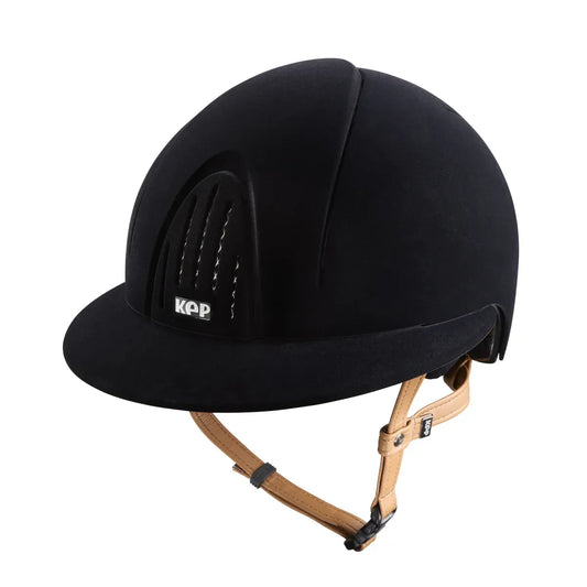KEP Smart Nova Black Velvet - Polo Peak - Beige Chinstrap