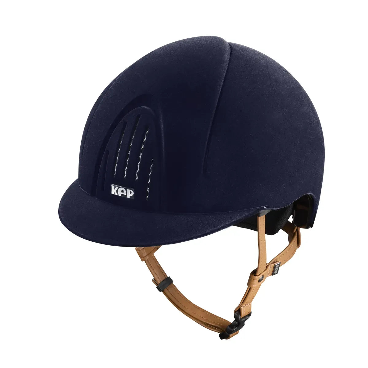 KEP Smart Nova Navy Velvet - Regular Peak - Beige Chinstrap